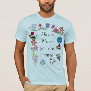 植わる開花 Tシャツ