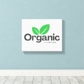 植オーガニック付 キャンバスプリント (インサイチュ (ウッドフロア))