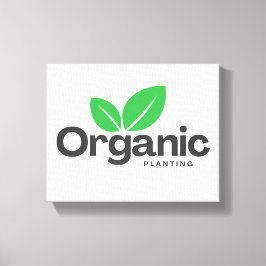 植オーガニック付 キャンバスプリント