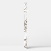 植ミニマル物画の継ぎ目のない模様。熱帯m Case-Mate iPhoneケース (裏面 / 右)