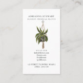 植モダン物花屋 名刺 (裏面)