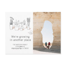 植モダン物 | お知らせはがき