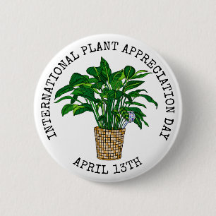 植国際的物鑑賞日4月13日 缶バッジ