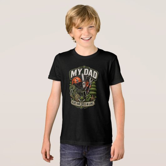 植木屋さんなど トライブレンドTシャツ (正面全面)