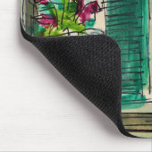 植木鉢のマウスパッド マウスパッド (コーナー)