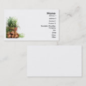 植木鉢の名刺 名刺 (正面/裏面)