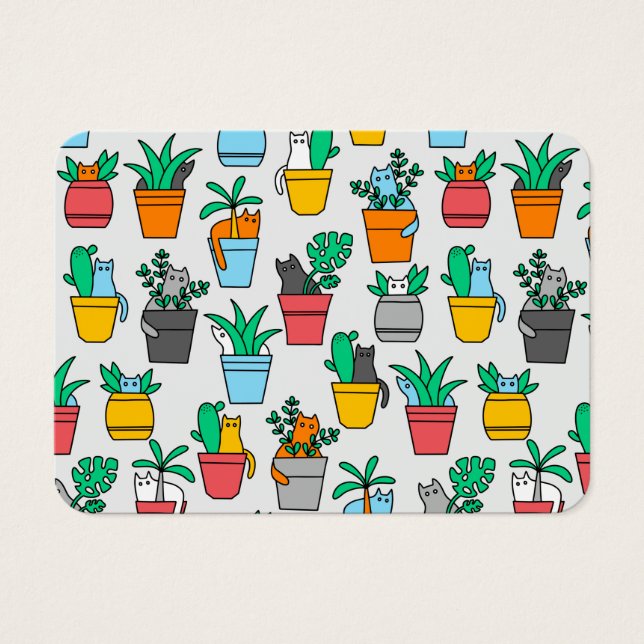 植木鉢の猫 (正面)