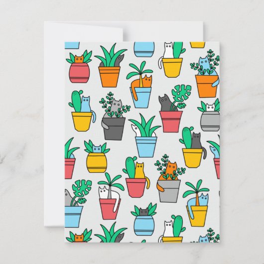 植木鉢の猫 (正面)