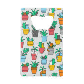 植木鉢の猫 クレジットカード栓抜き (裏面)