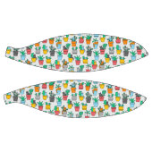 植木鉢の猫 バスケットボール (パネル)