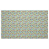 植木鉢の猫 ファブリック (ファットクウォーター)