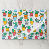 植木鉢の猫 ペーパーパッド (折り畳み)