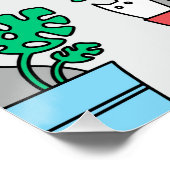 植木鉢の猫 ポスター (コーナー)