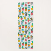 植木鉢の猫 ヨガマット (裏面)