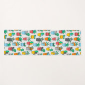 植木鉢の猫 ヨガマット (正面(横))