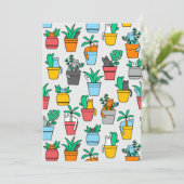 植木鉢の猫 招待状 (スタンド正面)