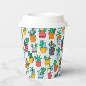 植木鉢の猫 紙コップ (裏面)