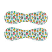 植木鉢の猫 野球ボール (パネル)