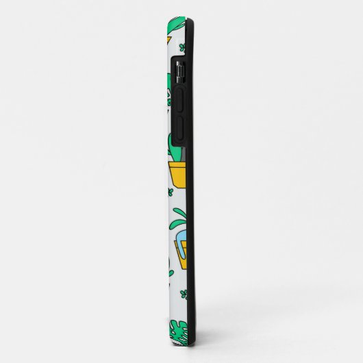 植木鉢の猫 Case-Mate iPhoneケース (裏面/左)