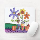 植木鉢 マウスパッド (マウス)