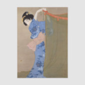 植村松園の蛍 薄葉紙 (正面)