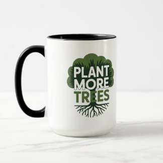 植樹を促進するエコ環境保護 マグカップ