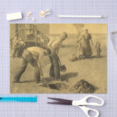 植樹グループの勉強、1937年グラントウッド 薄葉紙 (クラフト)