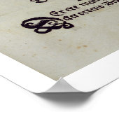 植樹ジョハン「オランダ庭師」より ポスター (角)