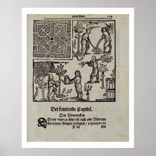 植樹ジョハン「オランダ庭師」より ポスター (正面)