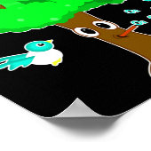 植樹保護環境 ポスター (角)