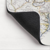 植民地アメリカ: 地図、c1770 マウスパッド (コーナー)