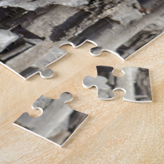 植民地ウィリアムズバーグの塀 ジグソーパズル (側面)