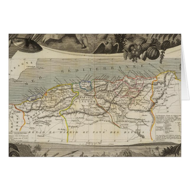 植民地フランスのアルジェリア (正面横)