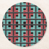 植民地化紙コースター ラウンドペーパーコースター (正面)