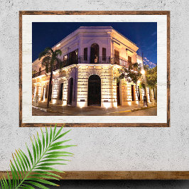 植民地建築オールドメキシコ ポスター