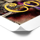 植民地時代のメキシコ – ヒルタウン、ポスター ポスター (角)