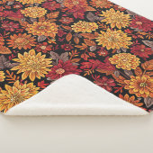 植民地時代の刺繍されたドーム – シームレスパターン シェルパブランケット (3/4)