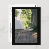 植民地時代の歩道 ポストカード (正面/裏面)