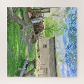 植民地時代の歴史的場面 ジグソーパズル (横)