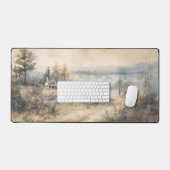 植民地時代の風景 デスクマット (キーボード&マウス)