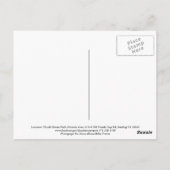 植民地木工業の郵便はがき ポストカード (裏面)