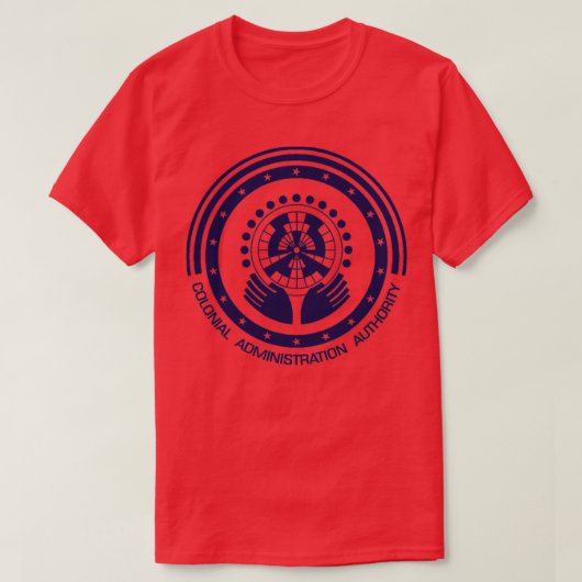 植民地行政当局 Tシャツ (デザイン正面)