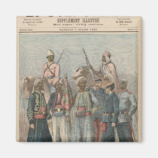 植民地軍 マグネット (正面)