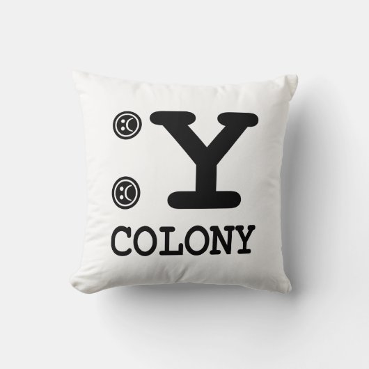 植民地 クッション (正面)