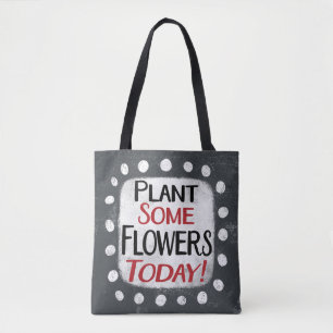 植物いくつかの花トゥートバッグ トートバッグ