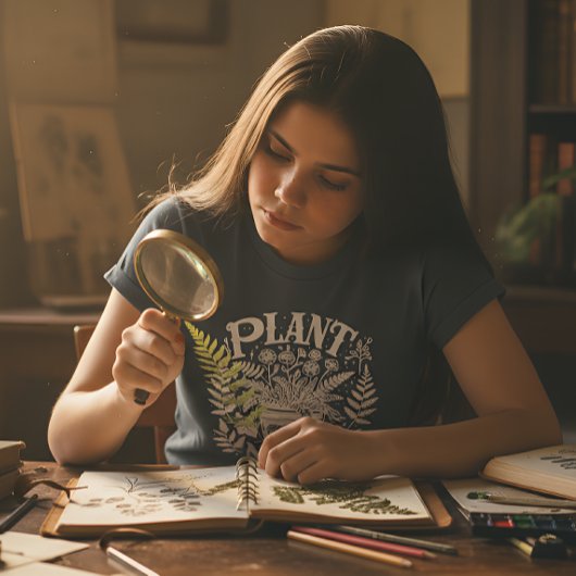 植物おたく（白） Tシャツ