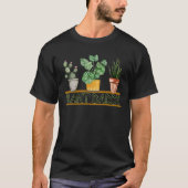 植物おもしろいパパ、かわいいパパ植物ガーデニングギフト Tシャツ (正面)