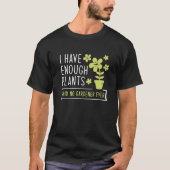 植物が充分ある Tシャツ (正面)