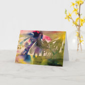 植物が野生の時 カード (黄色い花)