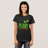 植物ささやき植物が有効 Tシャツ (正面フル)